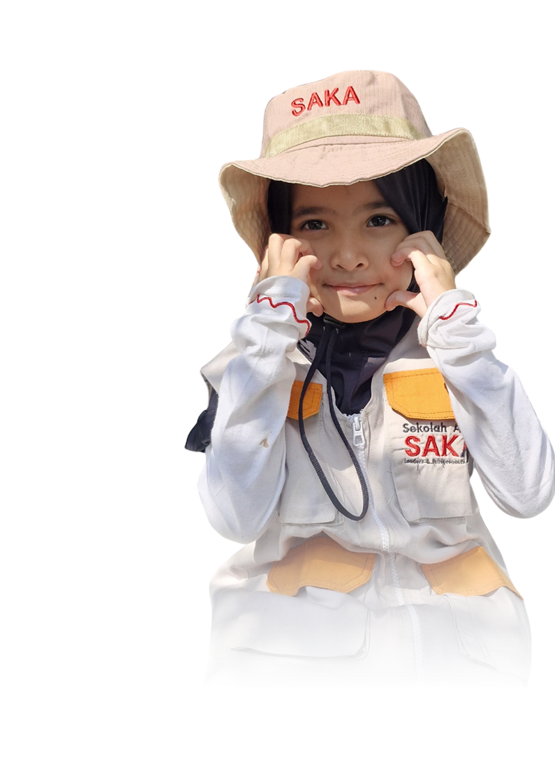Siswi Sekolah Alam SAKA